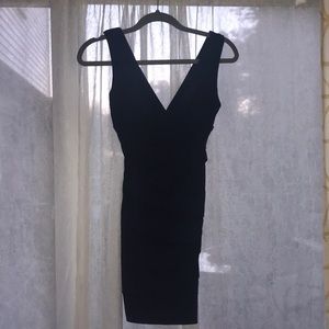 Navy blue cocktail dress size XS